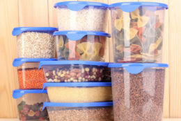 Clever tupperware storage solutions