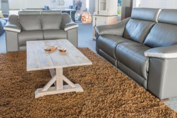 Relax and unwind with leather sofas