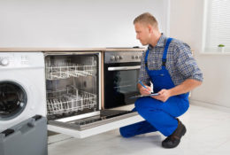 Steps to install a stainless steel dishwasher cover panel